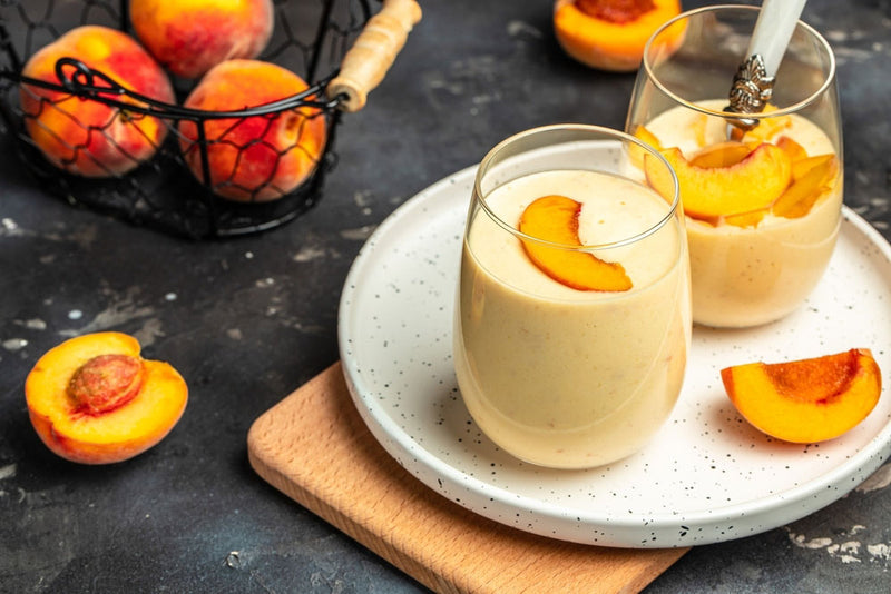 New Recipe: Peaches & Cream Smoothie